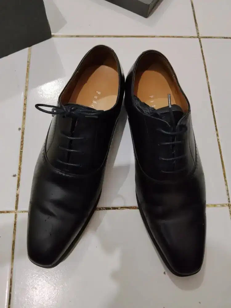 WTS PEDRO Men's Oxford Leather Shoes — Original Fullset