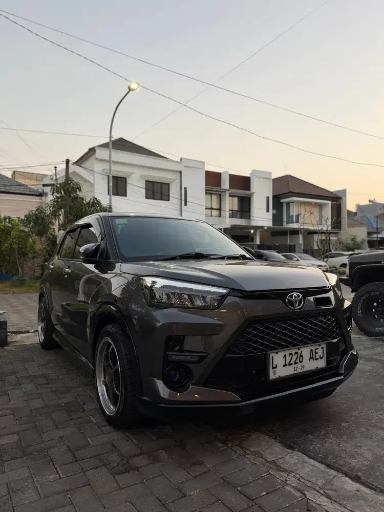 Toyota Raize 1.0 Turbo Manual 2024 Abu KM 33RB Full Modif Terawat