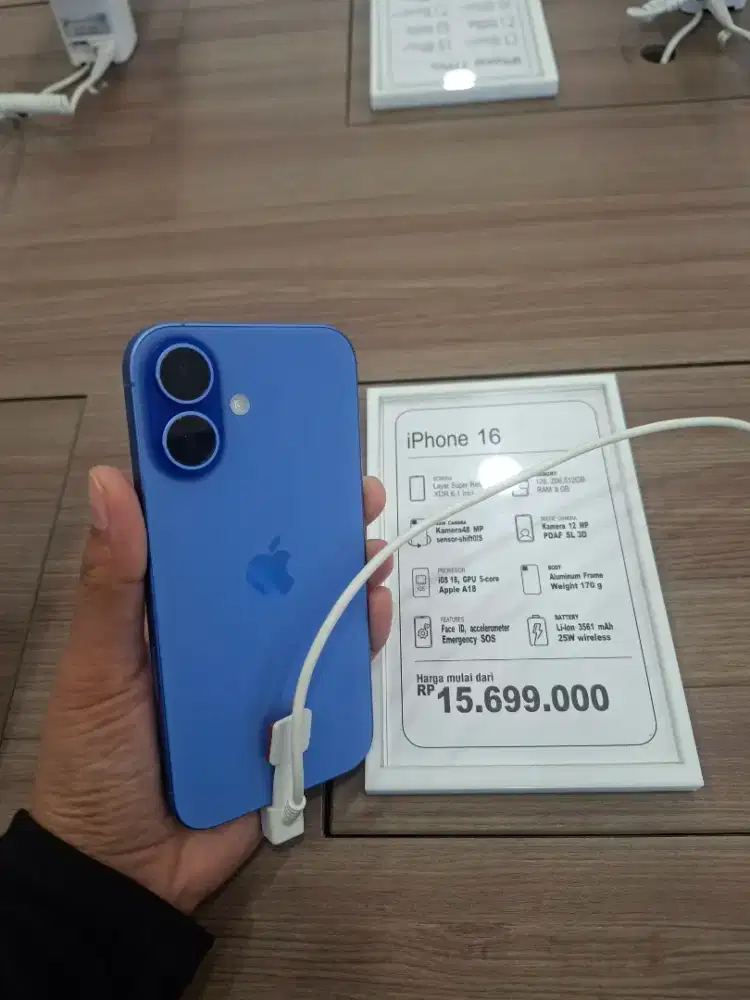 iPhone 16 Basic! Harga Spesial Rp15.699.000 – Fonel Mega Mall Batam