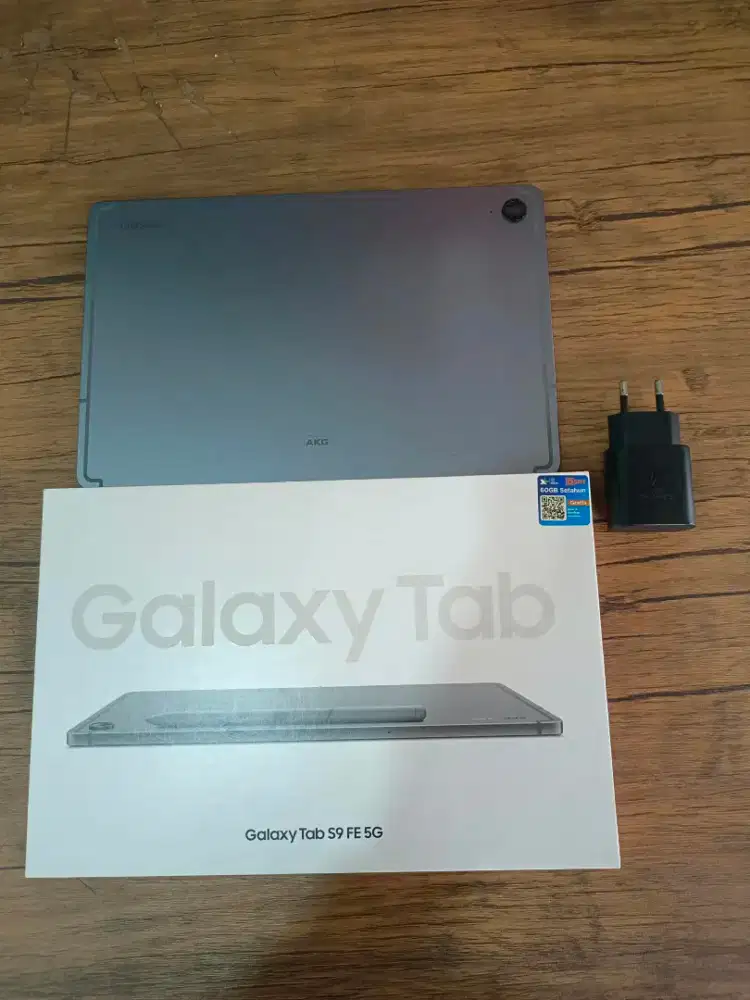 Second samsung tab s9 fe 5G 6/128Gb lengkap 4300