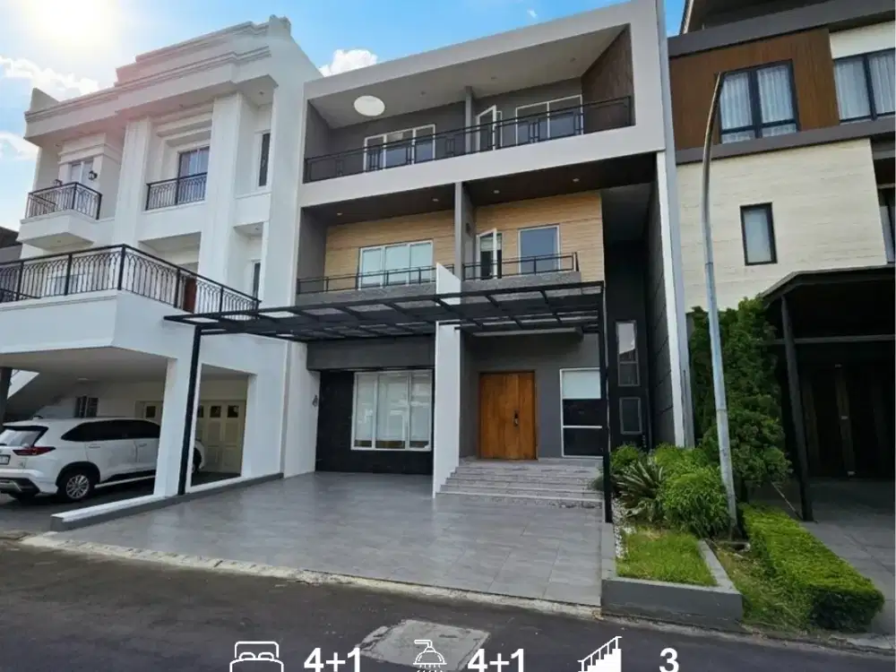 Hunian Semi Furnished Sudah Renoavasi Cluster Alam Sutera