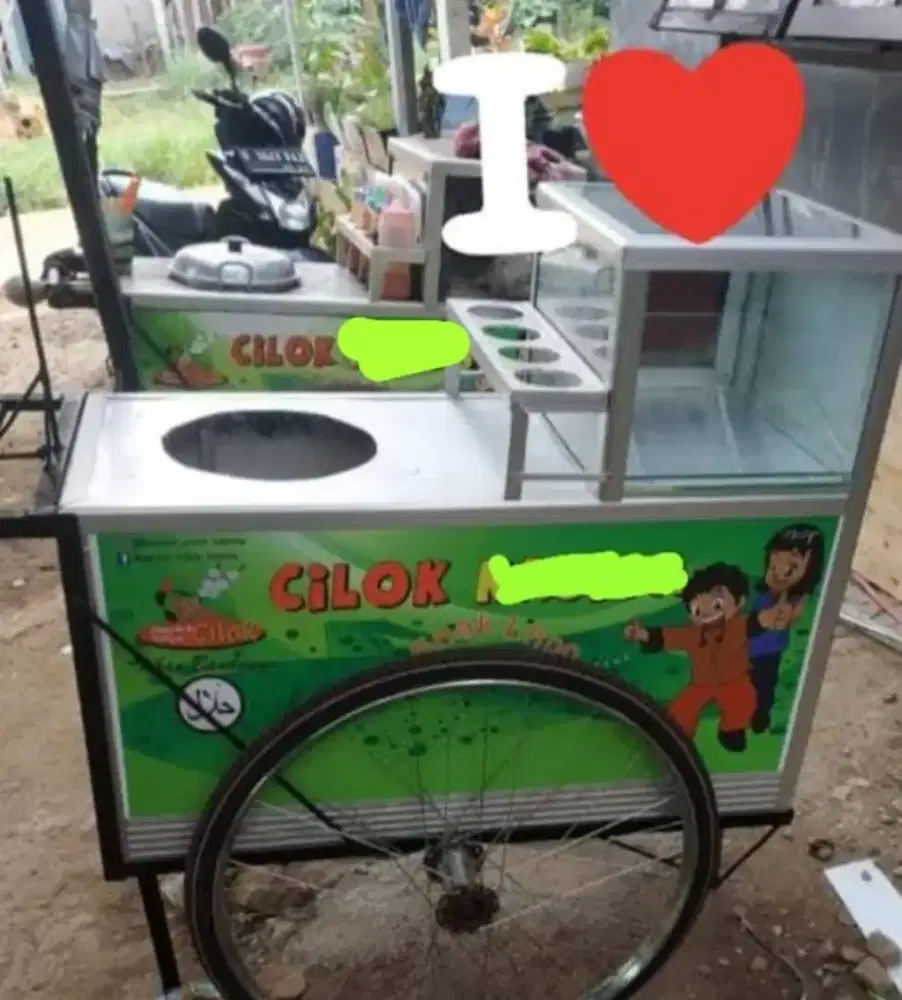 DIJUAL CEPAT!! GEROBAK CILOK