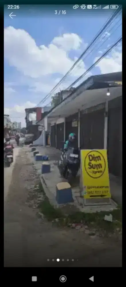 Kios usaha berbagai ukuran - letak strategis dekat HM Yamin/ Pancing