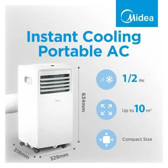 ac portebel midea