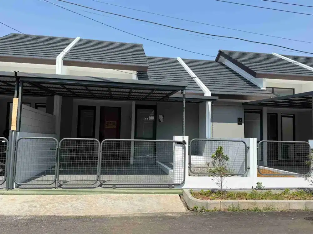 Disewakan rumah baru di cluster Antapani gate one system