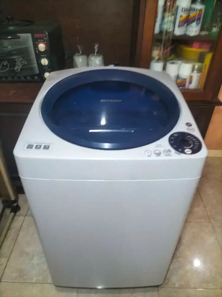 Mesin cuci 1 tabung 8kg normal type ES-M806P Rp 1.300.000