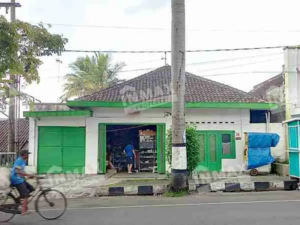 Rumah Usaha Raya Kauman Tumpang LT 205M² / LB 180M² Nol Jalan Utama Dekat Pasar Tumpang SHM
