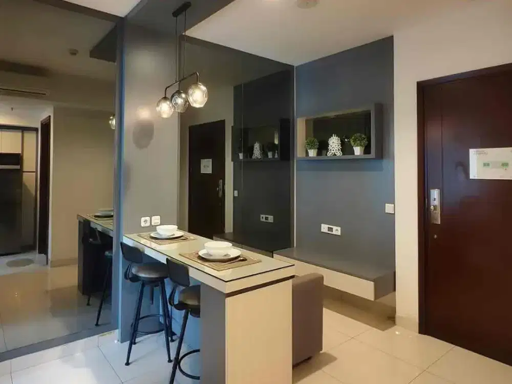 Disewakan apartemen 1BR The Kensington Royal Suite full furnish siap huni di kelapa gading