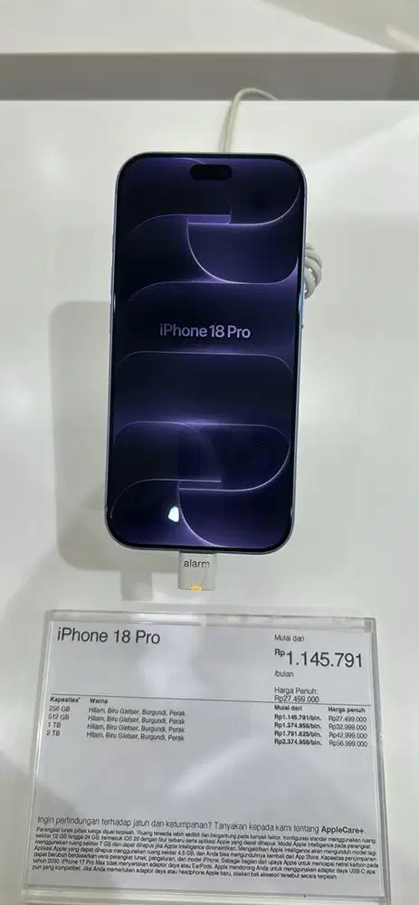 iphone 18 pro 256gb bisa melayani home credit