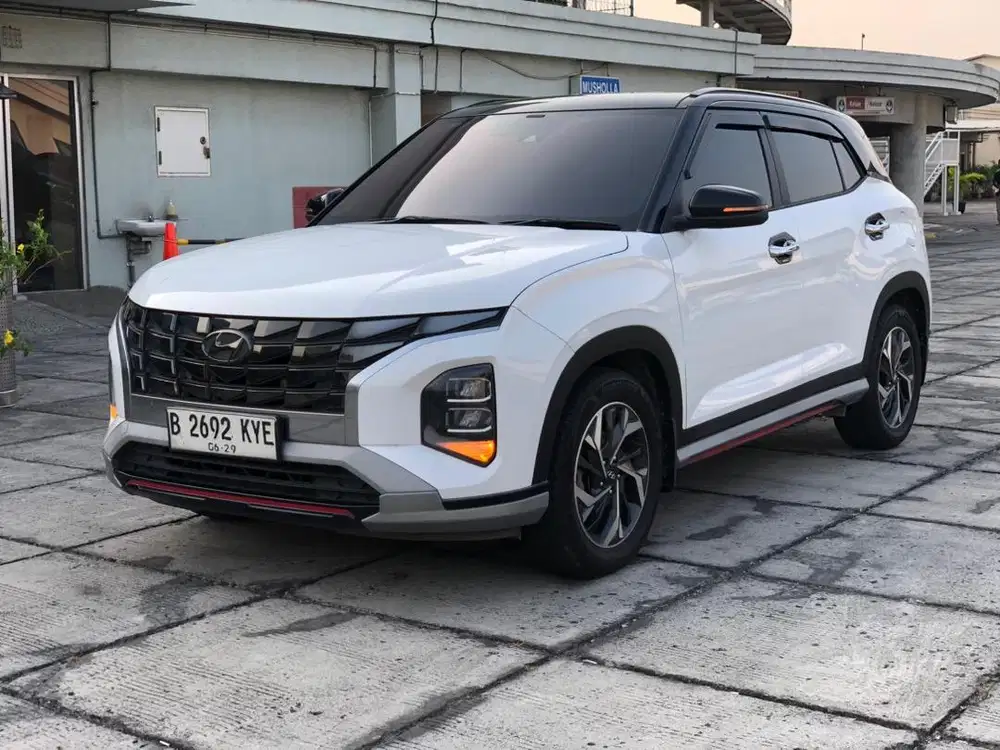 Hyudai Creta Prime IVT 2022, Putih km 50rban