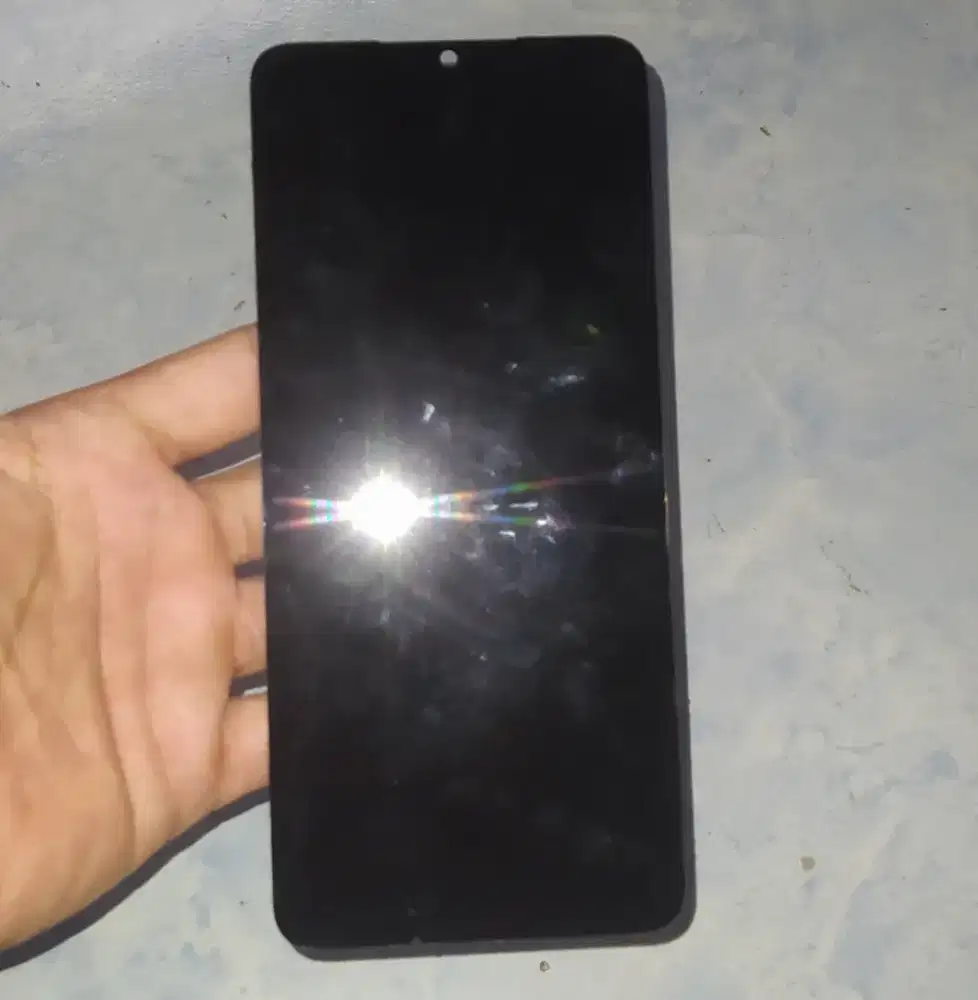 Copotan Original  100% Lcd Samsung A05 Minus garis line hijau satu.