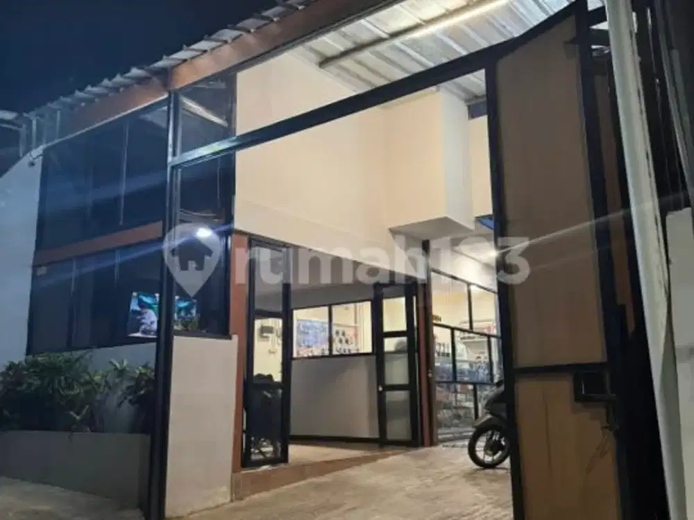 Rumah Plus Ruko Pinggir Jalan Dekat Stadion Pakansari Cibinong, Cocok Usaha & Investasi