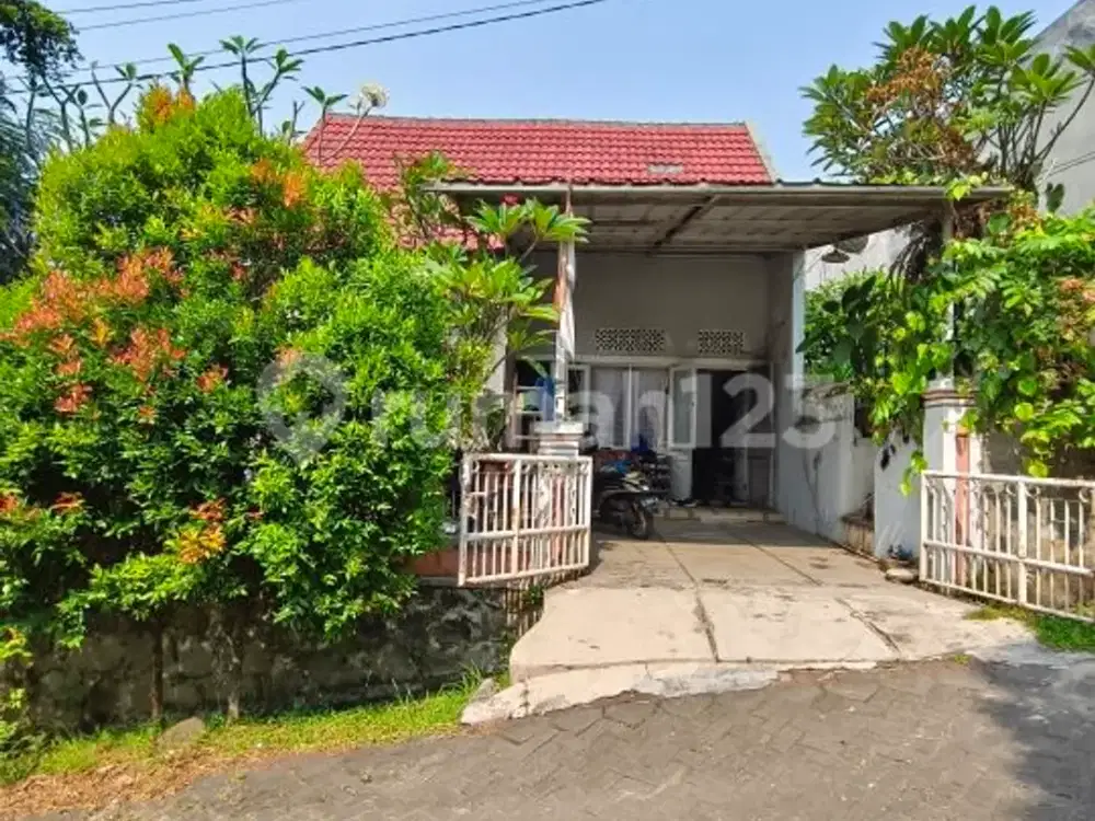 Dijual Rumah 1,5 Lantai di Cibinong Strategis, Teras Luas & Kolam Ikan, Hunian Nyaman