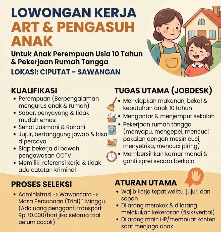 ART & Pengasuh Anak