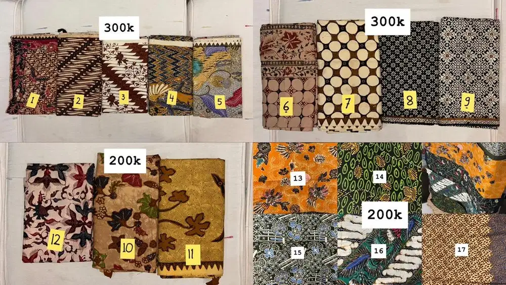 KAIN BATIK TULIS LAWAS