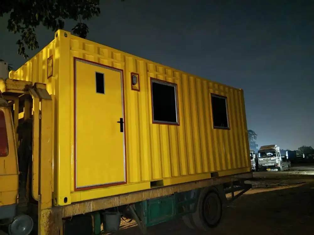 Jual  kontainer 20 Ft Office second