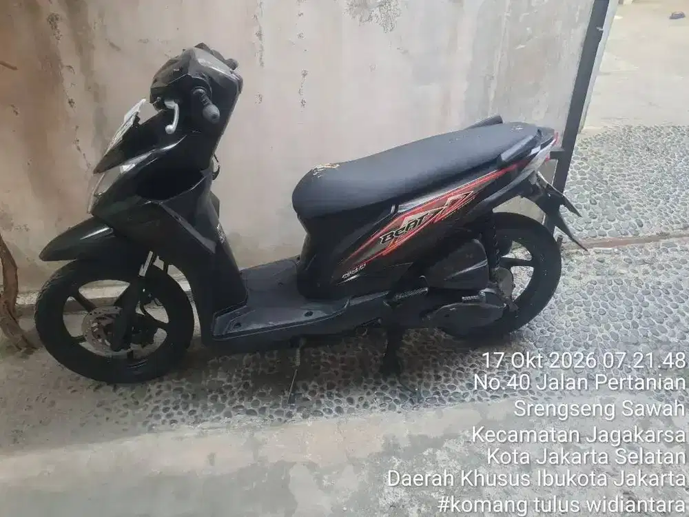 DIJUAL HONDA BEAT FI 2012