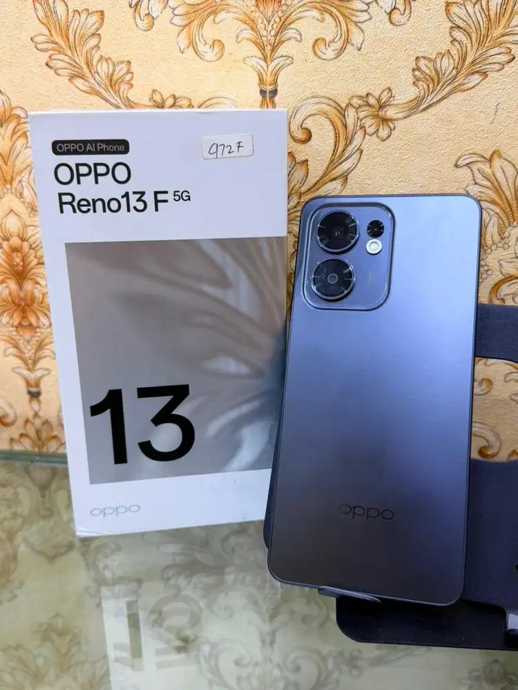 oppo reno 13f 5g ram 8/256gb mulus perfek