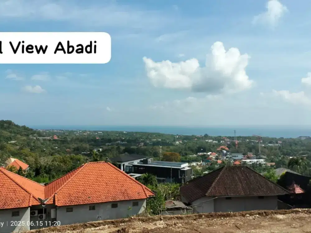 Land for Sale Ocean and Sunset View Abadi
