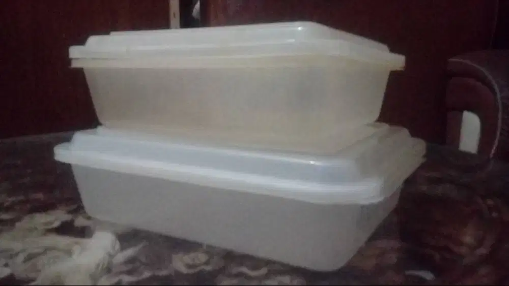 Tupperware twin pan