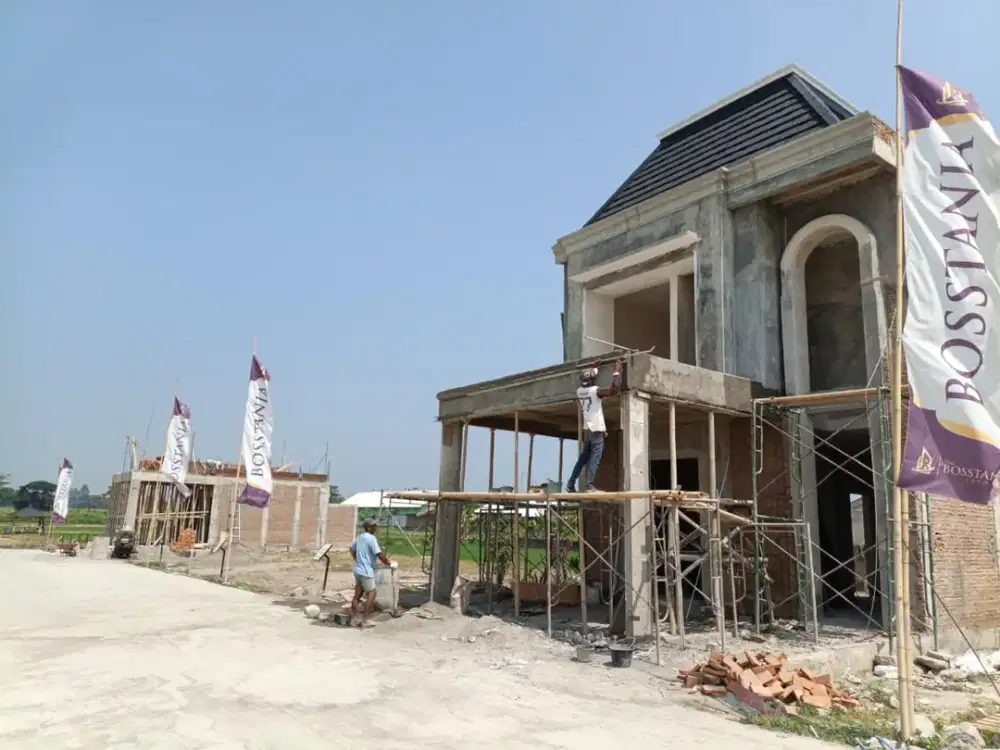 BIG SALE AKHIR BULAN RUMAH 2 LANTAI DI BOSSTANIA IMPERIAL KLATEN FREE BIAYA BIAYA