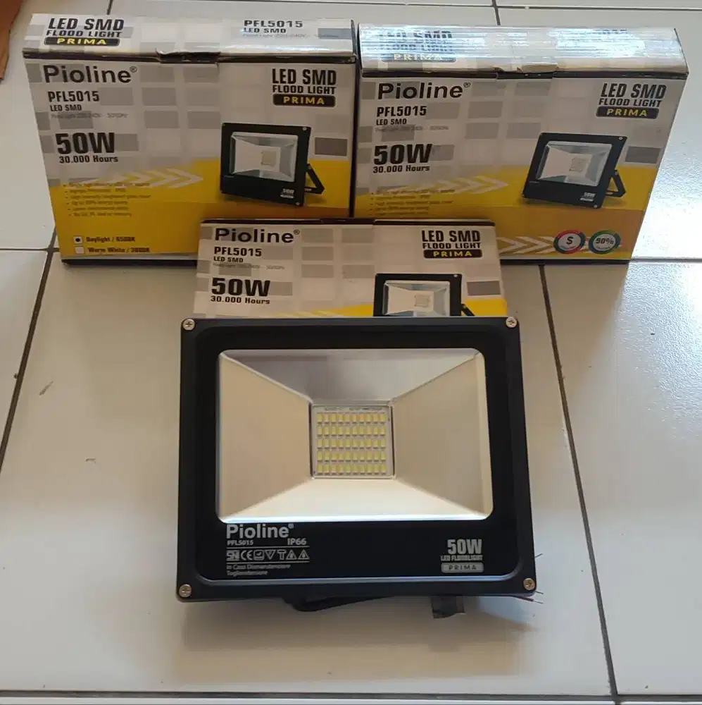 Lampu Led Sorot Pioline Prima 50 Watt Cahaya Putih