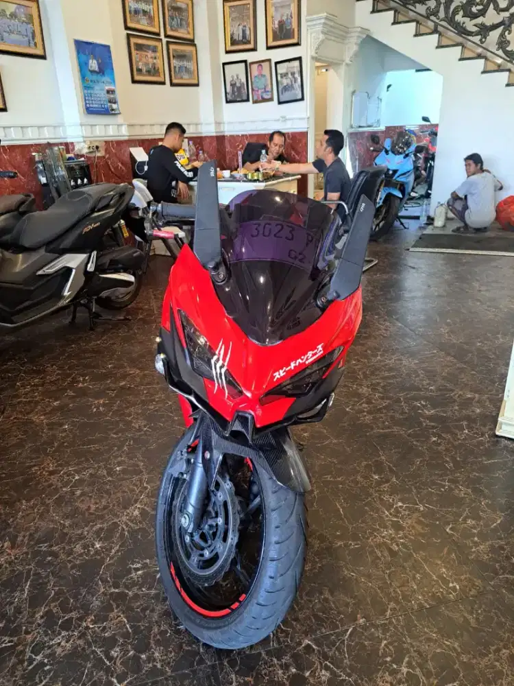 Hub ima Ninja 250 cc 2018 surat lengkap . Pajak ON ( bajong Pajak On )