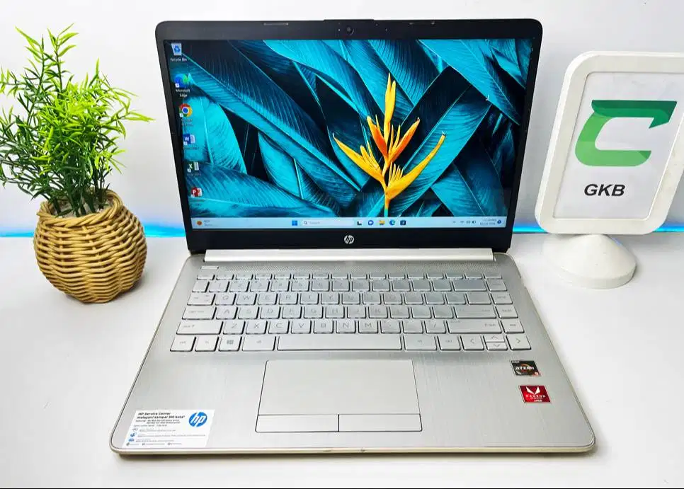Laptop Hp 14s Ryzen 5 Ram 8gb Ssd 512gb VGA 2gb Backlight Full HD IPS