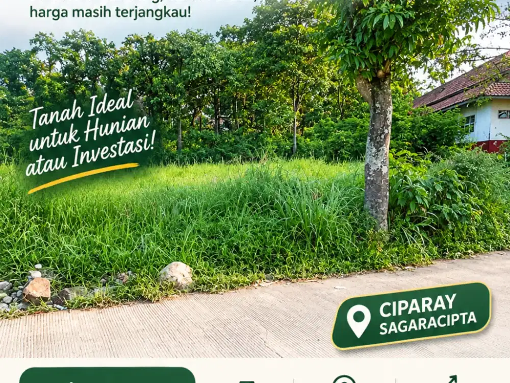 Harga Rp1,2 Juta/m² — Sudah Saatnya Survei Tanah di Ciparay!