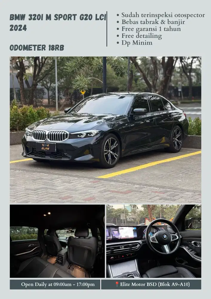 BMW 320i M Sport G20 LCi 2024