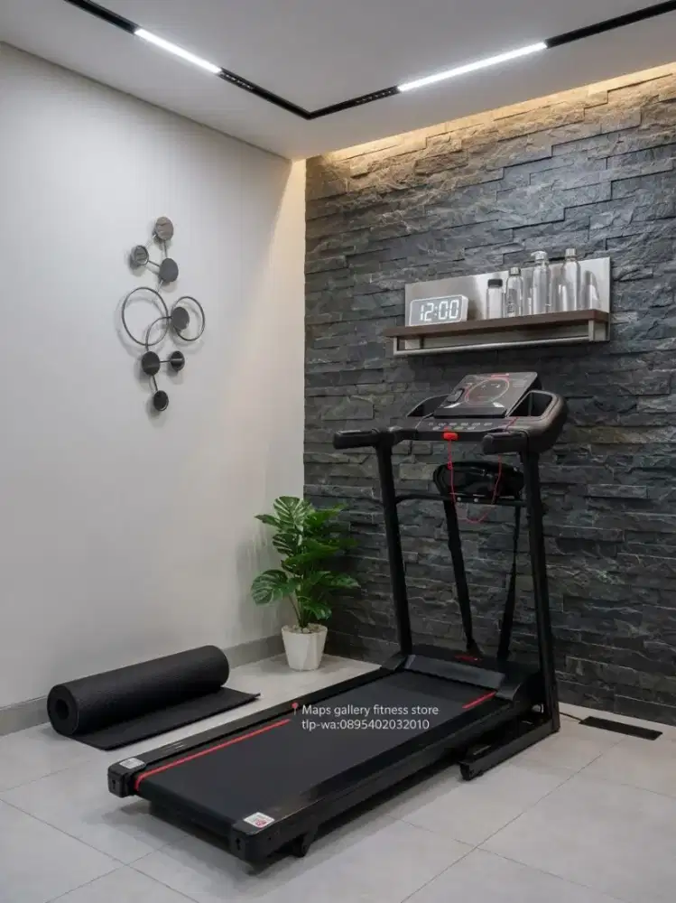 Treadmill elektrik furano auto incline