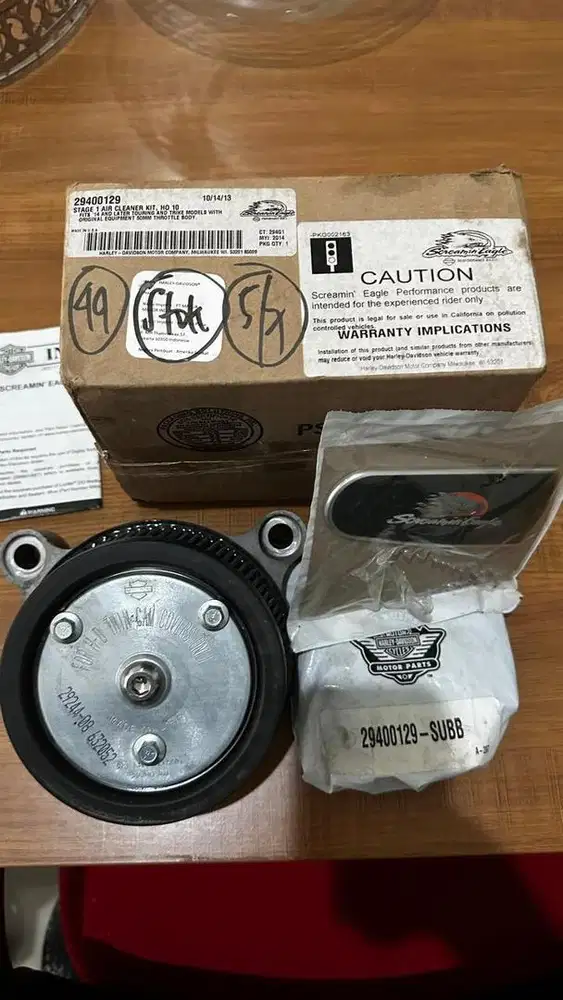 Harley Davidson Breathed Kit stage 1 Touring 2014-2016