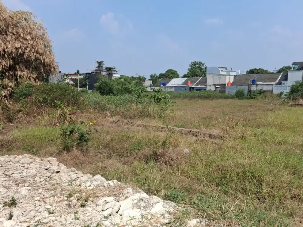 Dekat Tol Cimanggis-Cibitung, Tanah Kavling SHM Tepi Jalan Layak Hunian & Ruko