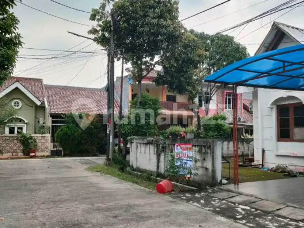 Komplek Jatinegara Indah, Rumah Hook Siap Huni,shm, Lokasi Strategis, Aman Tidak Banjir,jual Murah ,cepatt