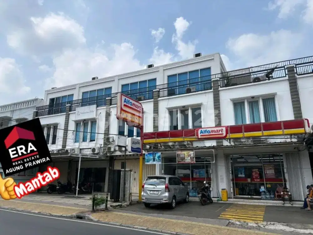 5 Ruko 3 Lantai ,Strategis Pinggir Jalan Prumnas Duren Sawit, Cocok untuk Usaha, Cafe, Klinik, Kantor Dll
