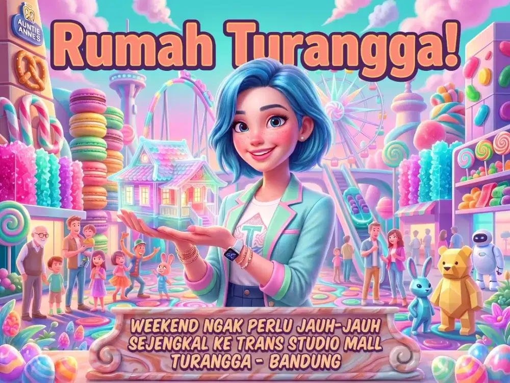 JUAL RUMAH DI TURANGGA, BUAH BATU, BATUNUNGGAL, BANDUNG KOTA.