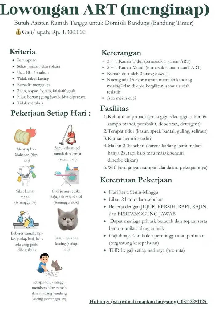 LOWONGAN ART MENGINAP