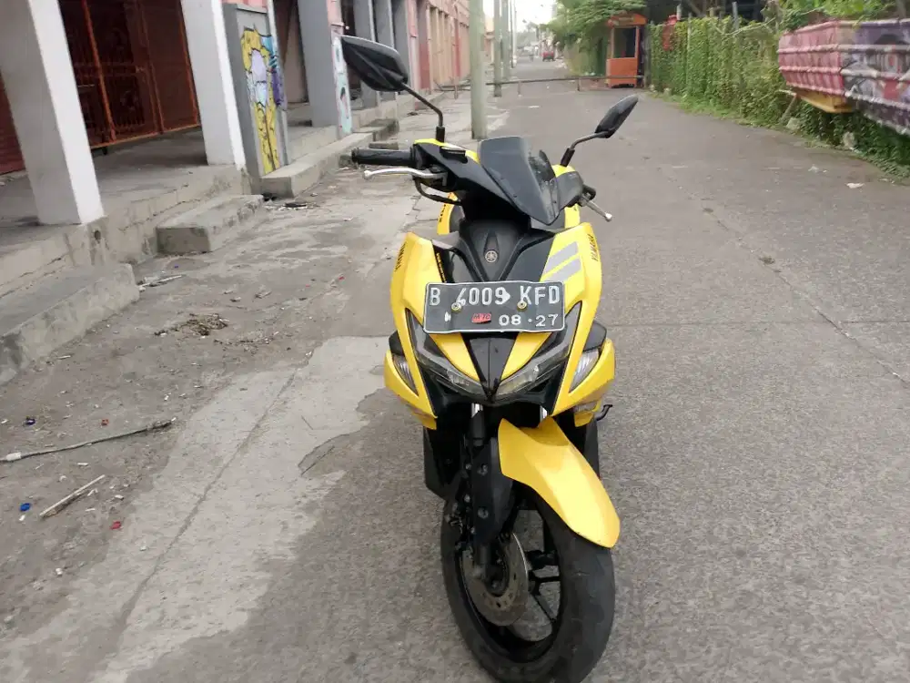 Yamaha Aerox 155vva pajak hidup panjang baru di bayar