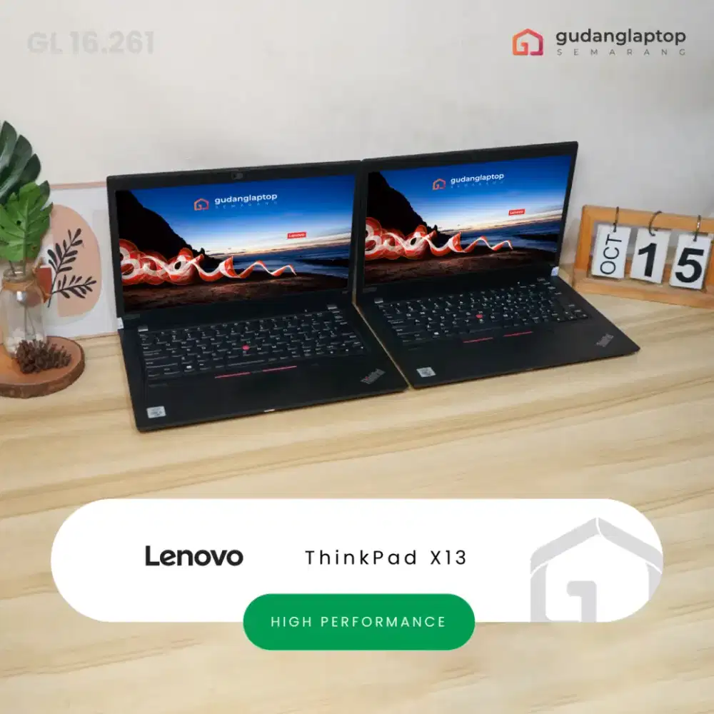 LENOVO ThinkPad X13
INTEL Core i5 - 10310U 16/256