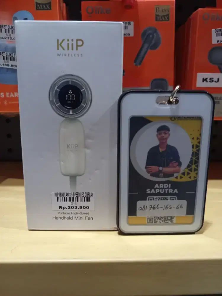 KIIP MINI FAN03 5 SPEED LED DISPLAY