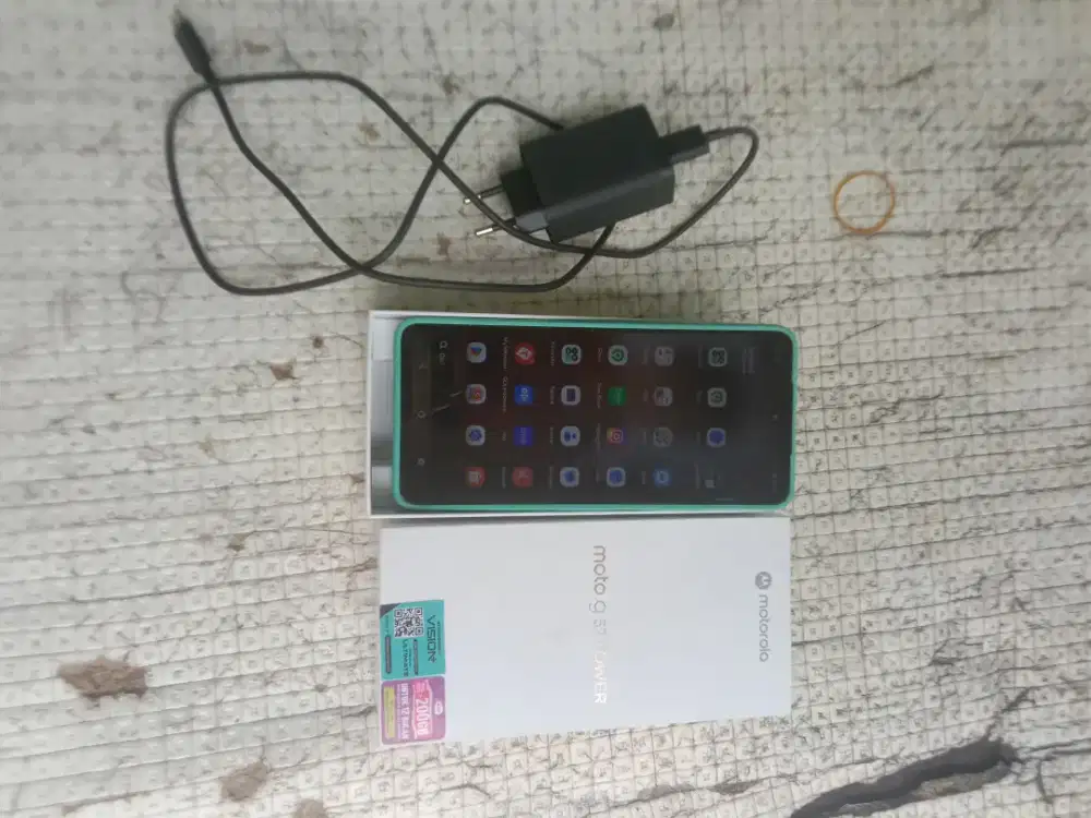 Jual hp Motorola g57 power, 8/256 Fullset