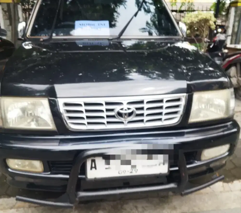 Toyota Kijang LGX 2.0EFI 2002Hitam TV Android Kamera Nego langsung aja