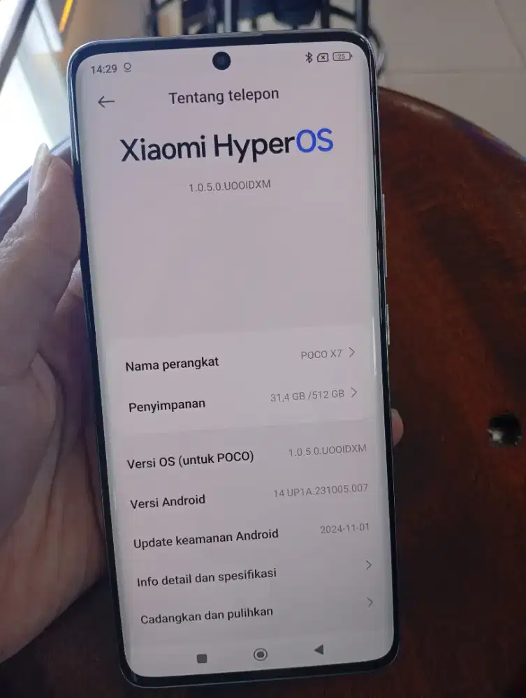 Second Poco X7 RAM 12/512GB