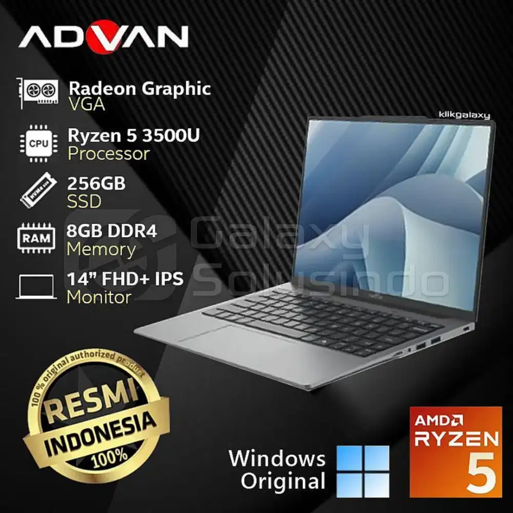 Laptop Advan Workmate R5