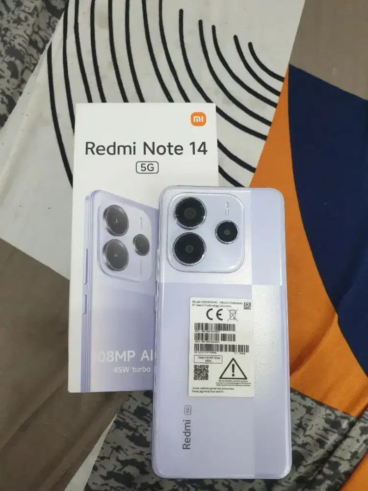 Redmi Note 14 5G 8/256 Mulus Lengkap