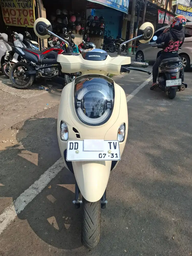 Honda Scoopy 110cc 2026 Krem TV