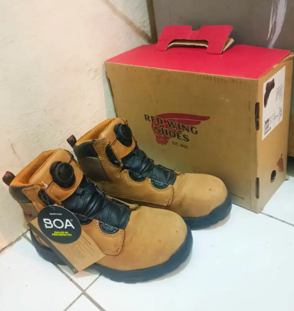 Sepatu safety redwing 4216 original boa system Caterpillar Timberland