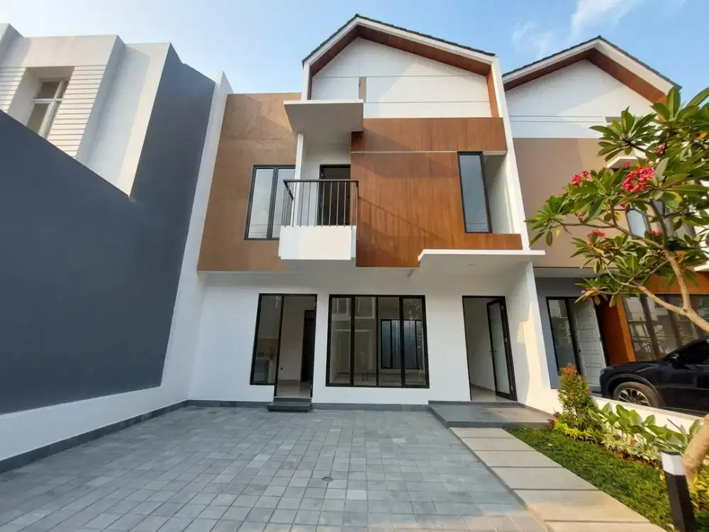 Rumah Siap Huni Design Open Space Dalam Cluster di Mampang, Pancoran Mas, Depok