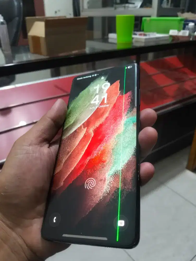Barang mulus minus cuma garis doang, samsung s21 ultra resmi sein