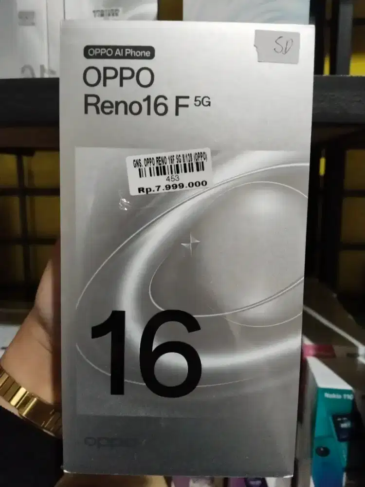 OPPO RENO 16F 5G 8/128GB ATLANTIS DAHSYAT